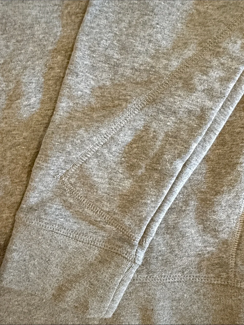Nike Move to Zero Gray Crewneck Sweatshirt with Lilac Chenille Logo